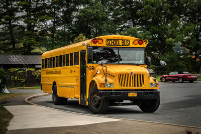 Don't rent a charter bus before you have seen this alternative (School bus)
